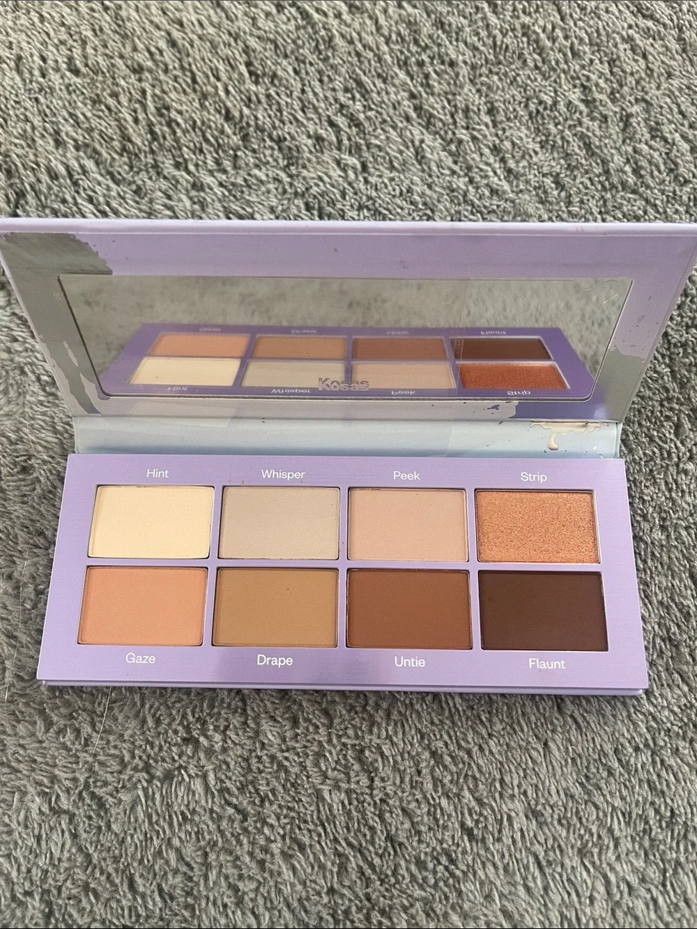 Kosas Undressed Palette — Nude/neutral palette